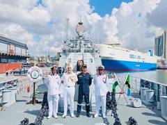 
      
      Indian Naval Ship Trikand calls at Dar-es-Salaam, Tanzania 
      
      