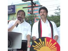 
      
      Tamil Nadu: KN Nehru campaigns for DMK's Thiruverumbur candidate
      
      