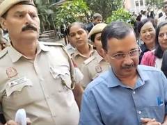 
      
      Delhi Excise Policy case: Kejriwal declines comment citing sub ju
      
      
