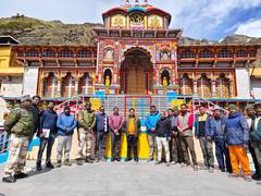 
      
      Badrinath Dham preparations reviewed ahead of April 23 opening; T
      
      