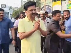
      
      CM MK Stalin shares tea with locals in Sirkazhi town
      
      