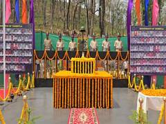 
      
      Tadmetla memorial inaugurated to honour 76 CRPF martyrs
      
      