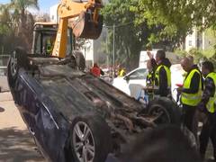
      
      Video claims damage after Iran's missile strike in Ramat Hasharon
      
      