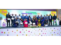 
      
      Merck Foundation CEO together with African and Asian First Ladies
      
      