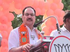 
      
      Union Minister JP Nadda flags off campaign rally in Puducherry
      
      