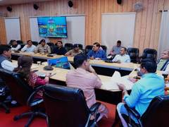 
      
      Uttarakhand CM chairs meeting ahead of PM Modi's visit
      
      
