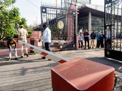 
      
      2 cops suspended in Delhi assembly security breach case
      
      