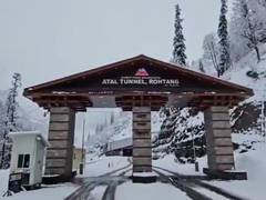 
      
      Fresh snowfall in Himachal
      
      