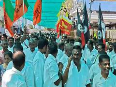 
      
      BJP's Nainar Nagendran campaigns in Rameswaram
      
      