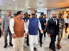 
      
      Lok Sabha Speaker Om Birla arrives in Goa for CPA Zone Vii confer
      
      