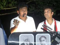 
      
      Udhayanidhi Stalin at rally  ahead of polls
      
      