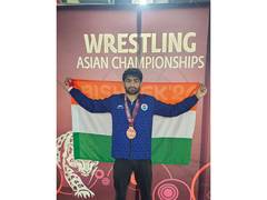 
      
      Asian Wrestling C’ships: Nitesh, Sachin, Prince win medals
      
      