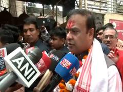 
      
      Assam CM Sarma visits Kamakhya Devi temple in Guwahati
      
      