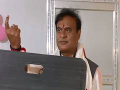 
      
      Assam CM casts his vote in Guwahati along with family
      
      