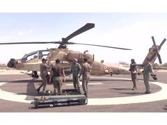 
      
      Indian Army showcases ‘tank in the air’ Apache attack helicopter 
      
      