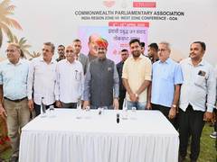 
      
      Om Birla interacts with members of Rajasthani community in Goa
      
      