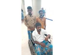
      
      3 Indian fishermen repatriated from Sri Lanka, on their way home
      
      