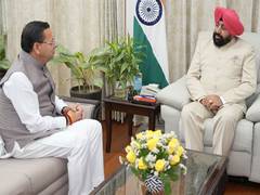 
      
      Uttarakhand CM Dhami pays courtesy visit to Governor Gurmit Singh
      
      