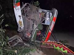 
      
      UP: Bus collides with sand truck in Etah, nine injured
      
      