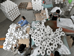 
      
      Rising costs, low demand push China’s textile sector to the brink
      
      