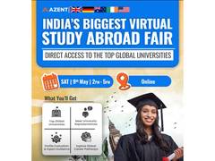
      
      Azent Overseas Education Announces Study Abroad Fair on 9th May 
      
      