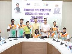 
      
      Mandaviya honours Indian para-archers for performances in Bangkok
      
      