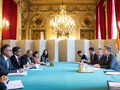 
      
      India France discuss defence, regional developements during FOC
      
      
