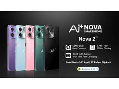 
      
      Ai+ Smartphone Nova 2 Goes on Sale on Flipkart Starting April 14
      
      