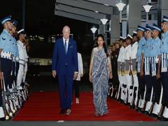 
      
      Austrian Federal Chancellor arrives in India
      
      