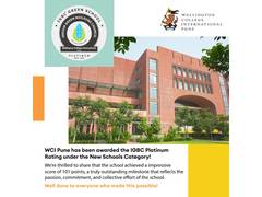 
      
      Wellington College International Pune Awarded IGBC Platinum
      
      