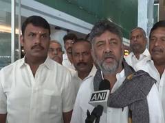 
      
      DMK alliance to win two-thirds majority: DK Shivakumar
      
      