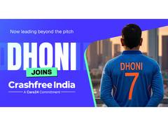 
      
      MS Dhoni Joins Cars24's Crashfree India As Goodwill Ambassador
      
      