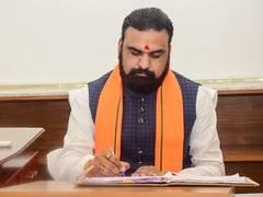 
      
      Samrat Choudhary takes charge; retains Home and 29 portfolios
      
      