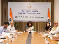 
      
      Union Health Ministry hosts first BRICS health working group meet
      
      
