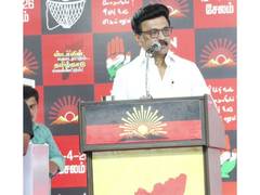 
      
      Tamil Nadu Polls: M K Stalin highlights women's welfare schemes,
      
      