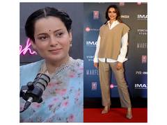 
      
      Kangana Ranaut supports Deepika Padukone on 8-hour work debate
      
      