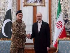 
      
      Pakistan Army Chief Asim Munir meets Iranian Parliament Speaker
      
      