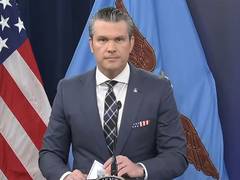 
      
      Pete Hegseth warns Iran of strikes if peace deal is rejected
      
      