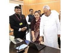 
      
      Rajya Sabha MP Nitish Kumar fills out self-enumeration form
      
      