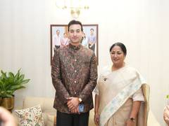 
      
      Rishab Rikhiram Sharma meets Delhi CM Rekha Gupta 
      
      