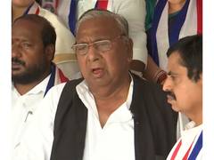 
      
      Telangana opposition leaders protest against Reservation Bill
      
      