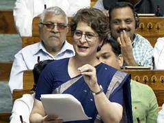 
      
      Priyanka Gandhi challenges govt to bring back old women’s bill
      
      