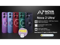 
      
      Ai+ Smartphone Nova 2 Ultra’s Goes on Sale on FlipKart 
      
      