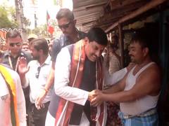 
      
      CM Yadav conducts door-to-door campaign for upcoming Bengal polls
      
      