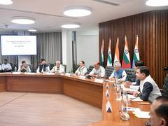 
      
      Rajnath Singh chairs 4th meeting of IGoM over West Asia conflict
      
      