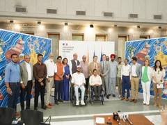 
      
      India-France collaboration for inclusive education and Para Sport
      
      