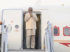 
      
      Vice President C P Radhakrishnan departs for his first bilateral
      
      