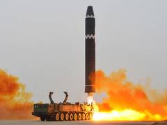 
      
      Japan, South Korea on high alert after North Korea missile fire
      
      