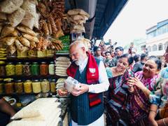 
      
      PM Modi relishes “Jhalmuri” after marathon Bengal rally blitz
      
      