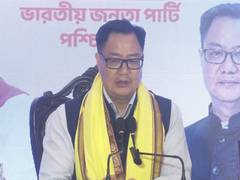 
      
      Kiren Rijiju links women's reservation defeat to TMC’s future
      
      